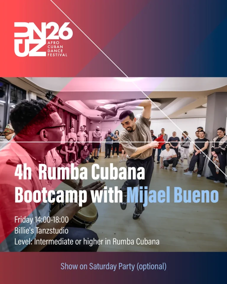 Rumba CUbana Bootcamp with Mijael